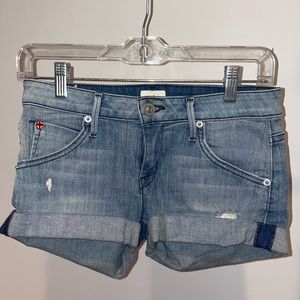 Hudson Hampton Cuffed Jean Shorts